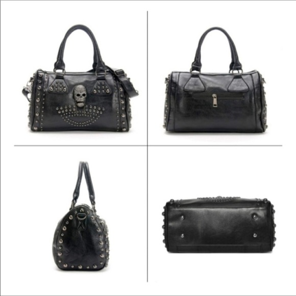 🆕️ Skull Handbag Large Capacity Gothic Style - Picture 5 of 8